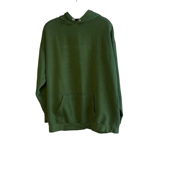 Taylor Swift Ever and Evermore Green Hoodie Official Sweatshirt Size XL - Picture 1 of 8